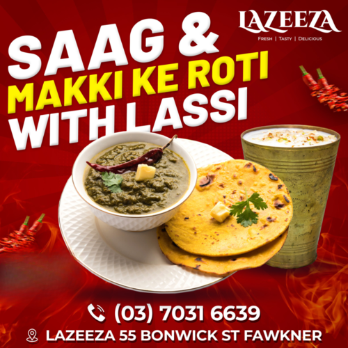 Saag and Makki ke Roti